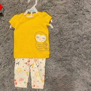 0-3 Month Girl’s Owl Outfit